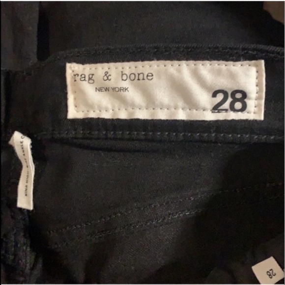 Rag & Bone Nina High Waisted Ankle Crop Slim Jeans - Picture 9 of 10